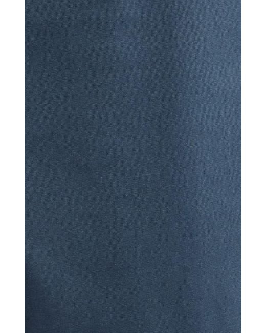 Standard Issue Blue Pd Cotton Blend Drawstring Slacker Pants for men