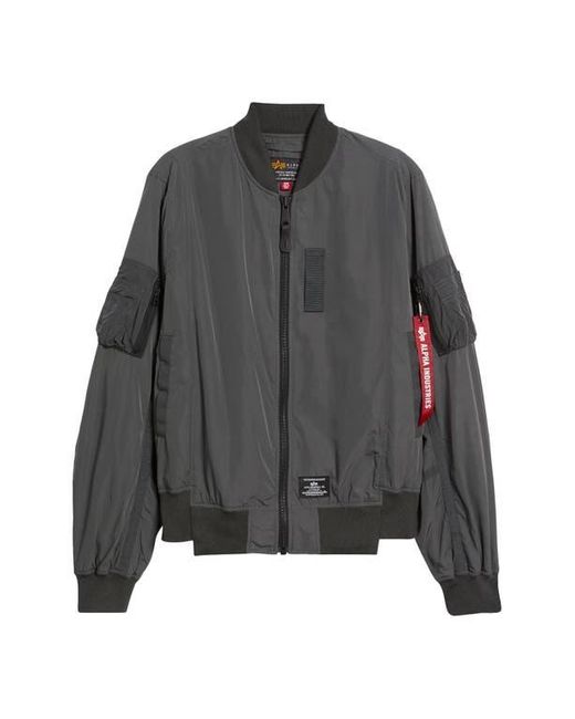 Alpha Industries Gray L-2B Paratrooper Flight Jacket for men