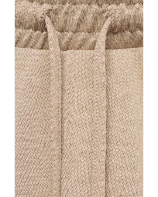 Mango Natural Drawstring Cotton Bermuda Short for men