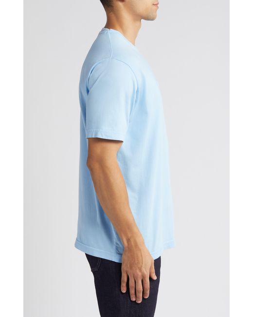 Peter Millar Blue Lava Wash Organic Cotton Pocket T-shirt for men