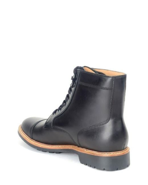 Warfield & Grand Blue Gresham Lugged Cap Toe Boot for men