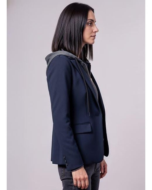 Central Park West Blue Ryder Dickie Blazer