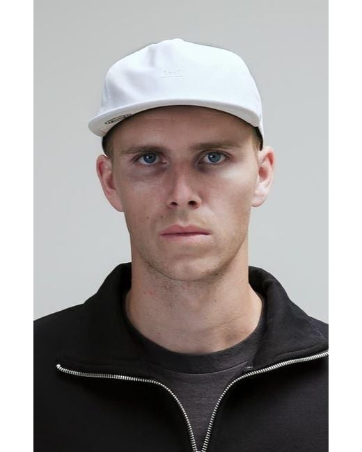 Melin White Eagle Hydro 6-Panel Snapback Ball Cap for men