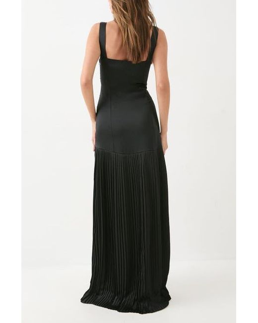 pleated skirt bridesmaid dress Minimalist Detachable Flower Chiffon Cape Pleated Wedding Dress