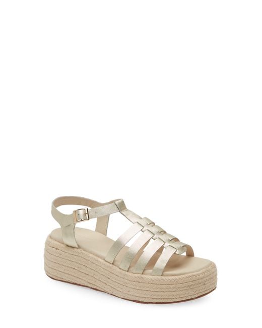 Chocolat Blu Metallic Lark Platform Sandal