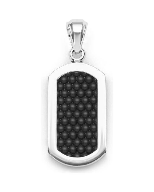 Lagos Black Anthem Caviar Bead Tag Amulet