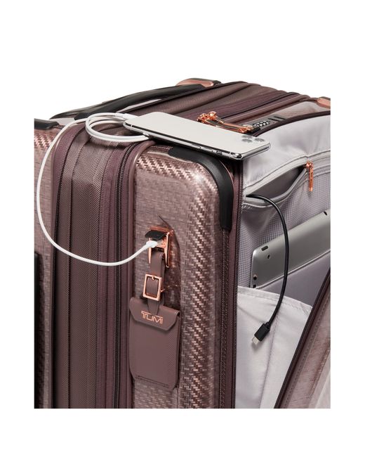 Tumi Tegra-Lite Continental Front Pocket Expandable 4 Wheeled Carry-On in Blush