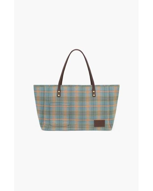 Oddli Blue Plaid Bag