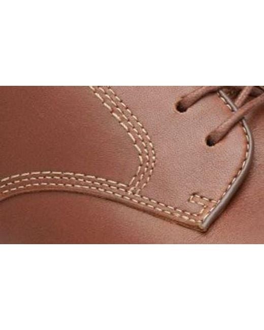 Johnston & Murphy Brown Upton Plain Toe Derby for men