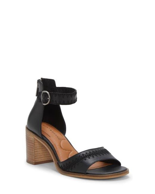 Lucky Brand Black Shivona Ankle Strap Sandal