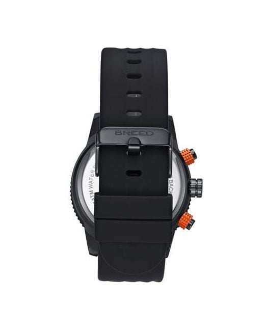 Breed Multicolor Double Agent Chronograph Watch With Date for men