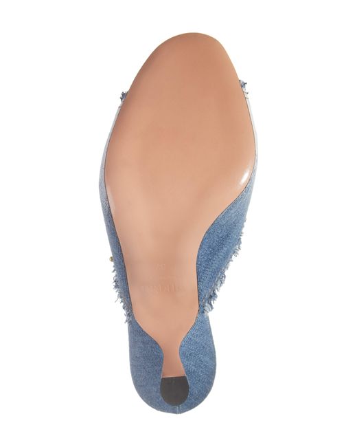 Piferi Blue Tiana Denim Slide Sandal