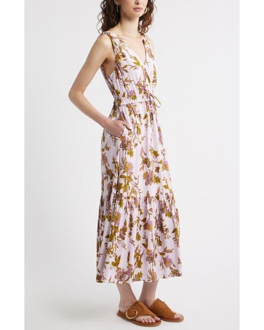 Treasure & Bond Multicolor Sleeveless Tiered Sundress