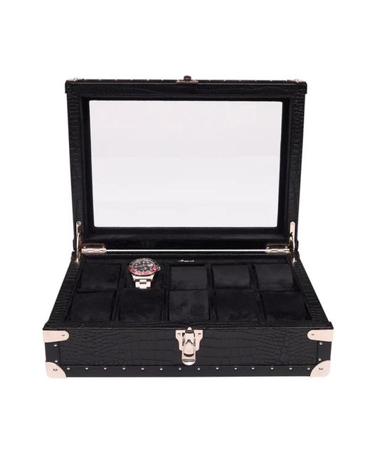Rapport Black Brompton Optic Ten Watch Box for men