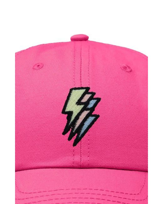 Alix Pink Lightning Cap for men