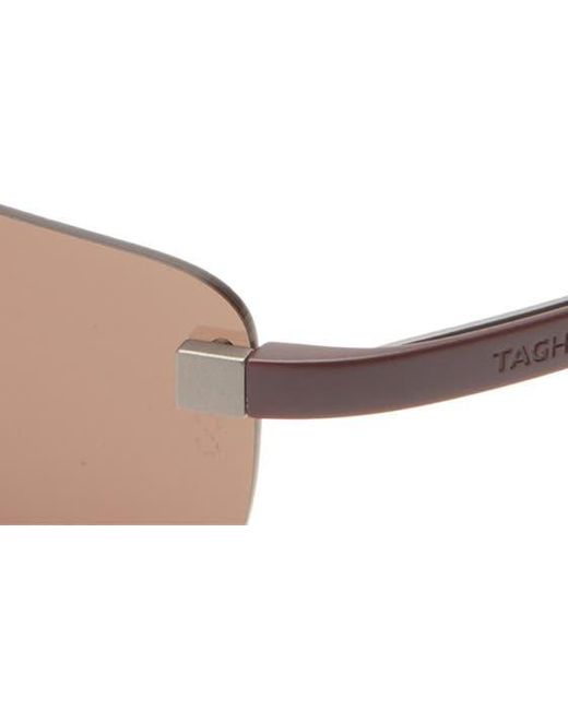 Tag Heuer Multicolor Flex 59mm Rectangular Sport Sunglasses for men