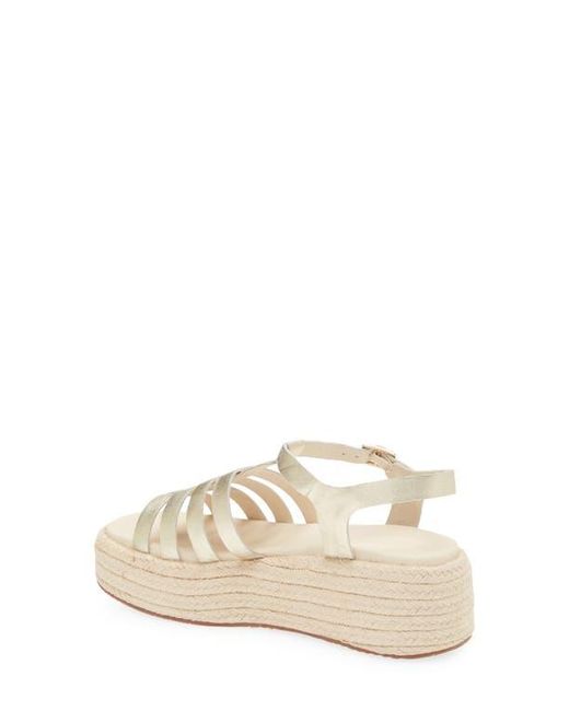 Chocolat Blu Metallic Lark Platform Sandal