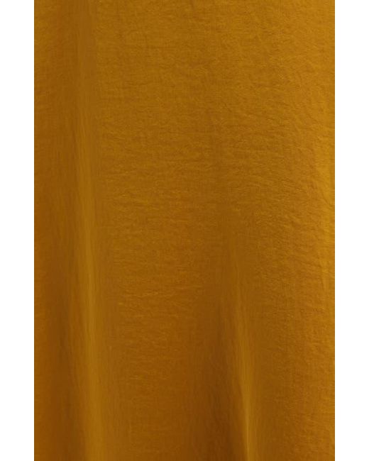 Chelsea28 Yellow Asymmetric Ruffle A-Line Dress
