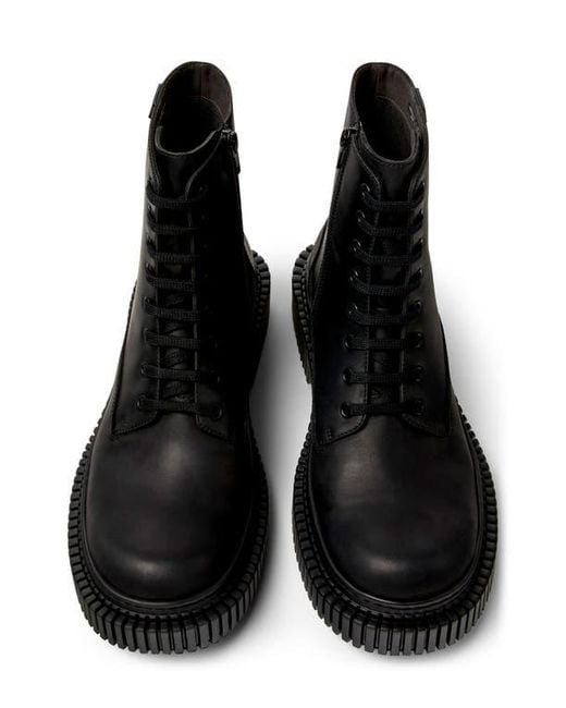 Camper Black Pix Berlin Ankle Boot for men