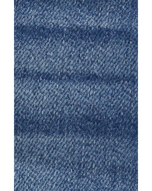Hidden Jeans Blue Heavy Frayed High Waist Cutoff Denim Shorts