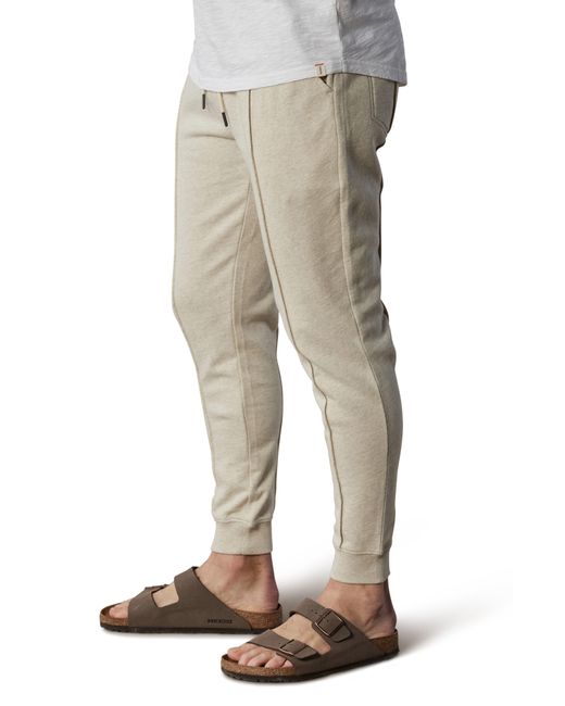The Normal Brand Natural Cole Terry Pintuck joggers for men