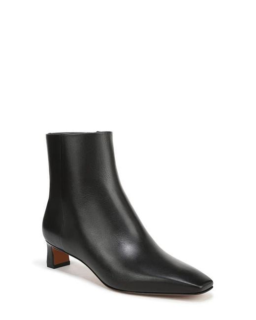 Vince Black Harlan Square Toe Bootie