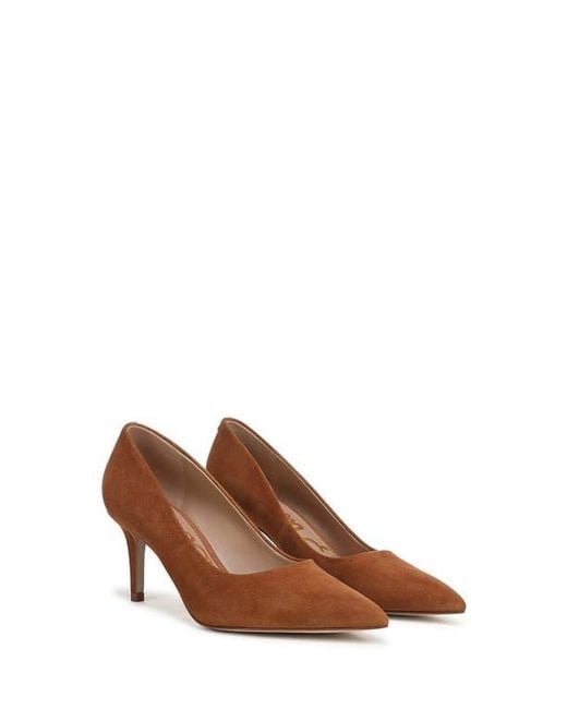 Sam Edelman Brown Vienna Pointed Toe Pump