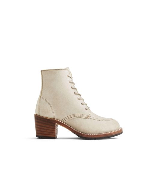 Red Wing Natural Clara Roughout Leather Boot