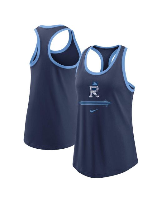 Nike Kansas City Royals City Connect Triblend Tank Top At Nordstrom in Blue Lyst