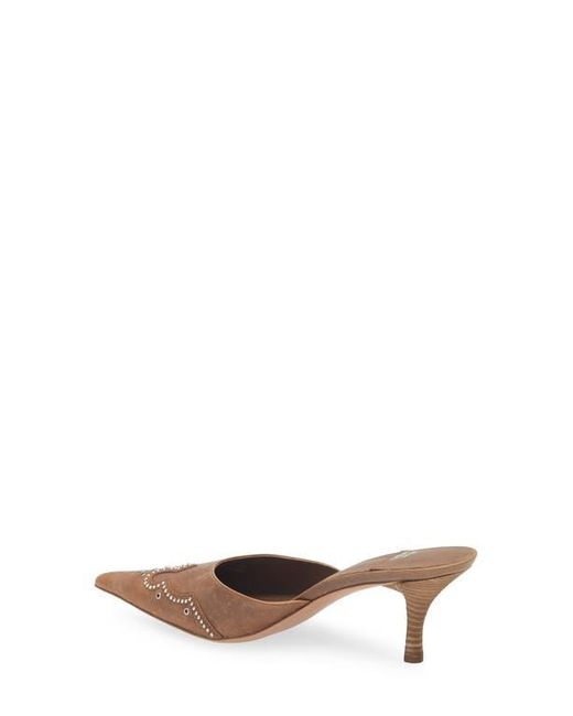 Jeffrey Campbell Brown Head West Mule