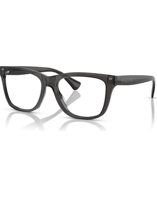 Ralph Black 55Mm Rectangle Optical Glasses