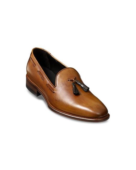 Paul Fredrick Ethan Tassel Loafer in Brown for Men | Lyst display picture 3