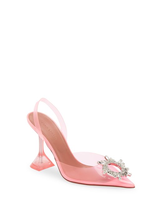 begum glass slingback pump