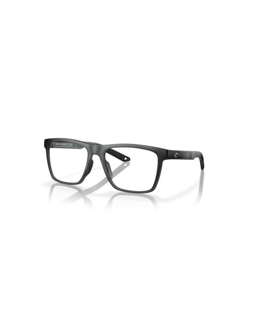 Costa Gray 56Mm Rectangle Optical Glasses for men