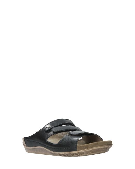 Wolky Black Jasper Sandal