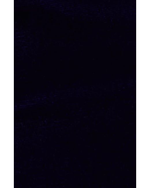 Tom Ford Black Strapless Plunge Neck Stretch Velvet Cocktail Dress