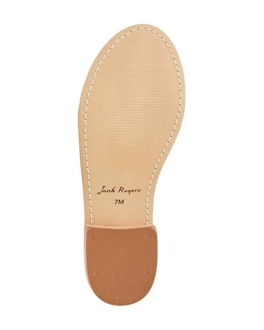 Jack Rogers Black Brightly Bow Slide Sandal