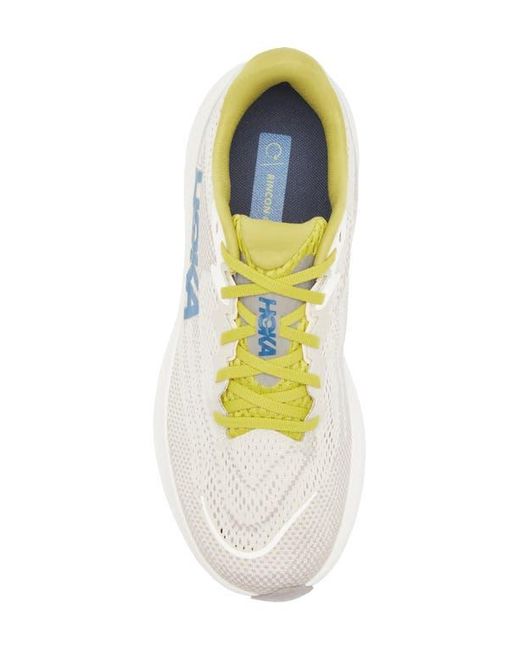Hoka One One White Rincon 4 Running Shoe for men