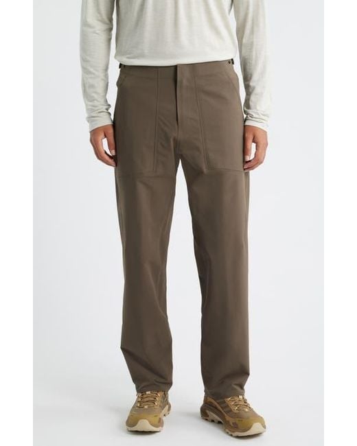 Veilance Brown Diode Mx Pants for men