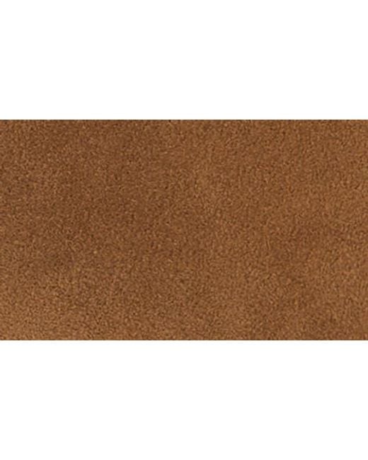 Mango Brown Mini Suede Shopper Bag