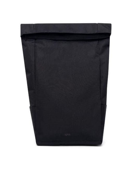 Lefrik Black Roll Backpack