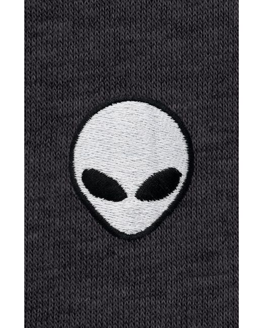 Alix Black Alien Midweight Fleece Jogger Pant for men