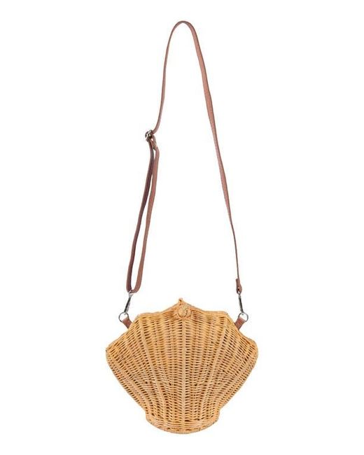 Jelavu Natural Shellie Shell Basket Bag