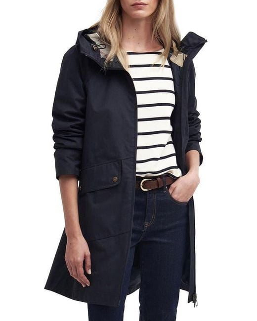 Barbour waterproof jacket womens navy sales