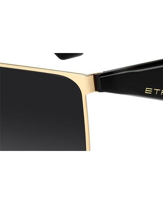 Etro Black 58Mm Gradient Square Sunglasses