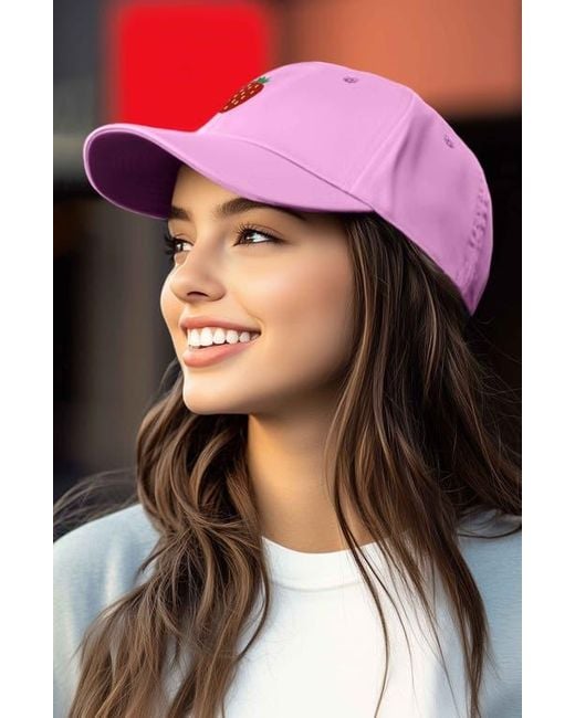 Alix Pink Strawberry Hat