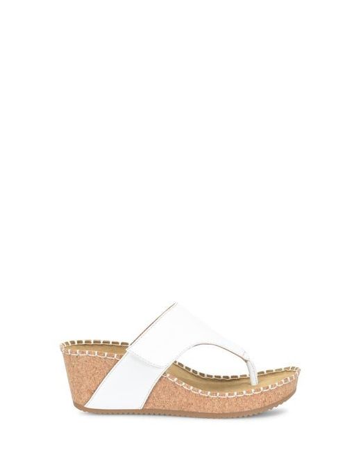 Comfortiva Brown Edwyn Platform Wedge