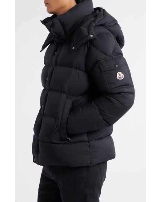 Moncler Black Maya 70 Hooded Quilted Down Jacket for men