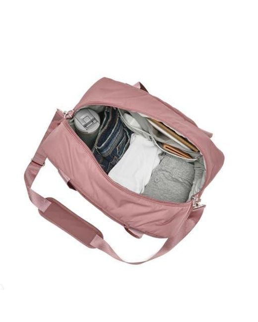 Baggallini Pink Set Wave Weekender