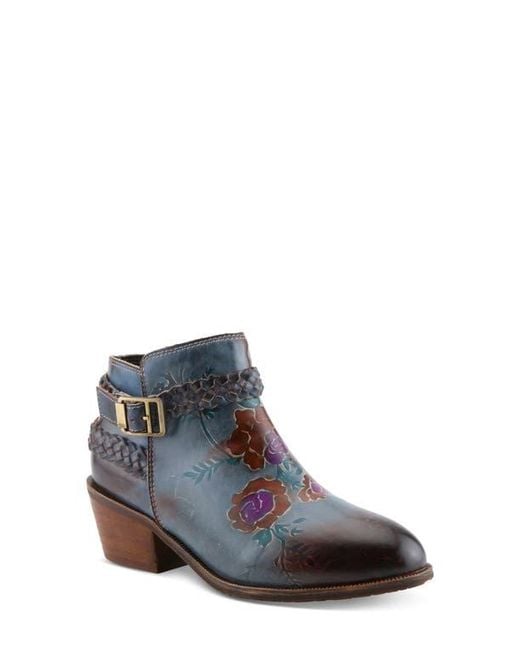Spring Step Multicolor Across Bootie